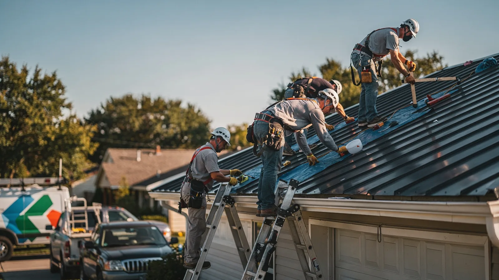 Metal Roof Installation in Grant Park, IL near me